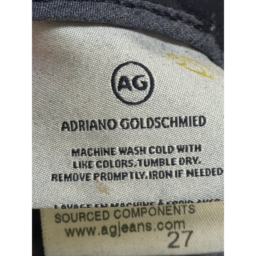 AG Adriano Goldschmied Rory Pleated Carrot Trouser Pants Sz 27 Retail $215 - Picture 10 of 11